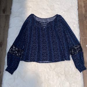 Cute blue long sleeve